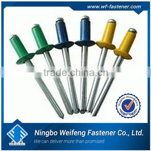 Supply All Kinds of Fastener Products Blind Rivets Nails Made in China Hardware Fastener Zhejiang Manufacturer