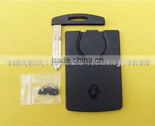 Replacement 4 Button Remote Key Case for Renault Koleos Smart Key Card photo-3