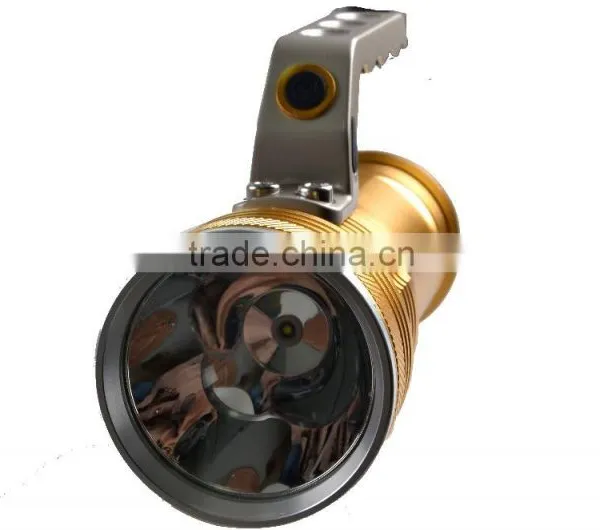 Aluminum Alloy Powerful XPE LED 4 Modes Rechargable Hand Lantern photo-2