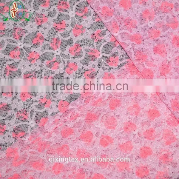 2016 Custom Lace Women Dresses Fabric ,100% Nylon Lace Fabric China Supplier Quality Choice photo-5