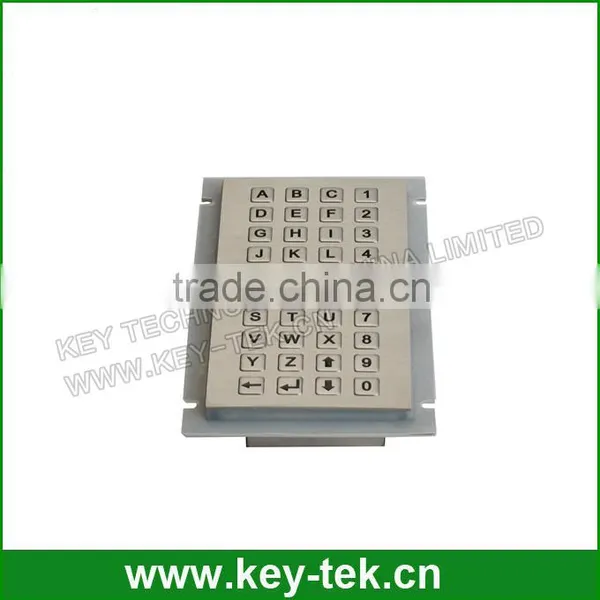 40 Keys Compact Format Dot Matric Keypad With Rear Panel Mounting photo-4