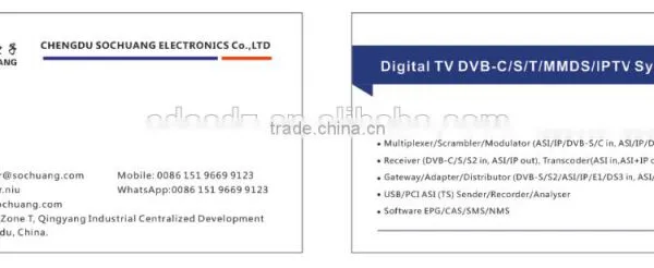 av to RF Modulator With Scrambler(8AV In,DVB-C Out) photo-2
