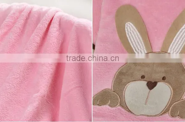 Cute Pattern Coral Fleece Baby Blanket photo-2