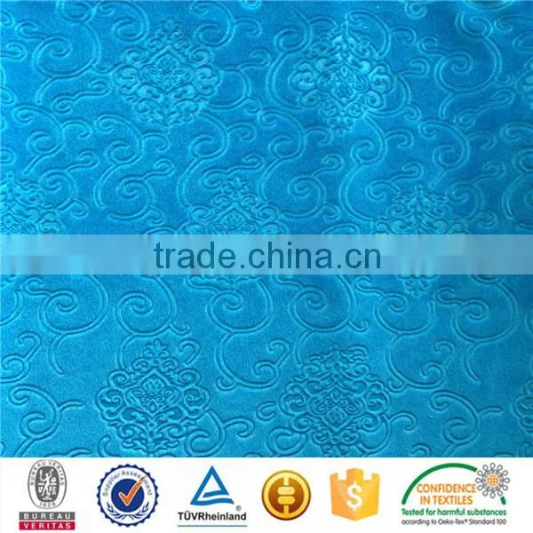 Wholesale 100%polyester Embossed Velvet Car Seat Fabric photo-4