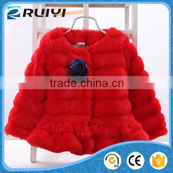 Children Clothing Baby Girl Fur Winter Coats photo-2