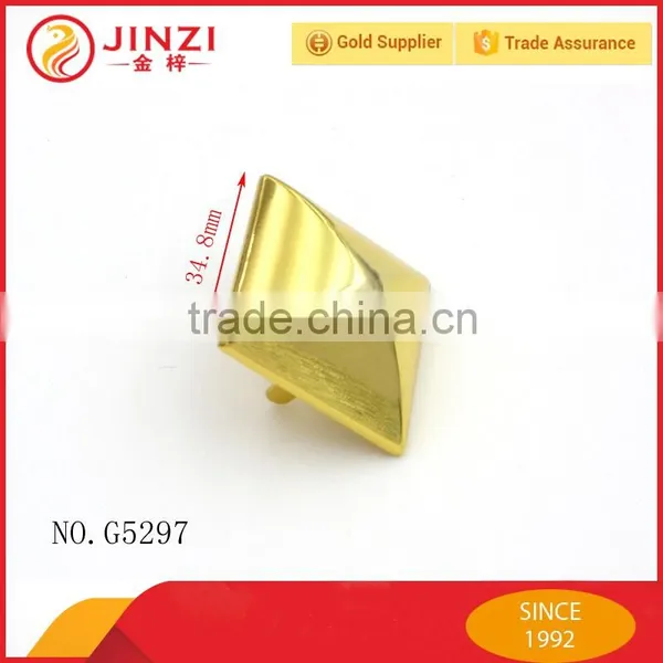 34mm Galvanized Metal Rivet for Handbag Feet photo-2