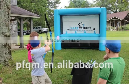 0.55mm PVC Tarpaulin Safe Inflatable Dart Board Inflatable Archery Sports Games for Sale photo-2