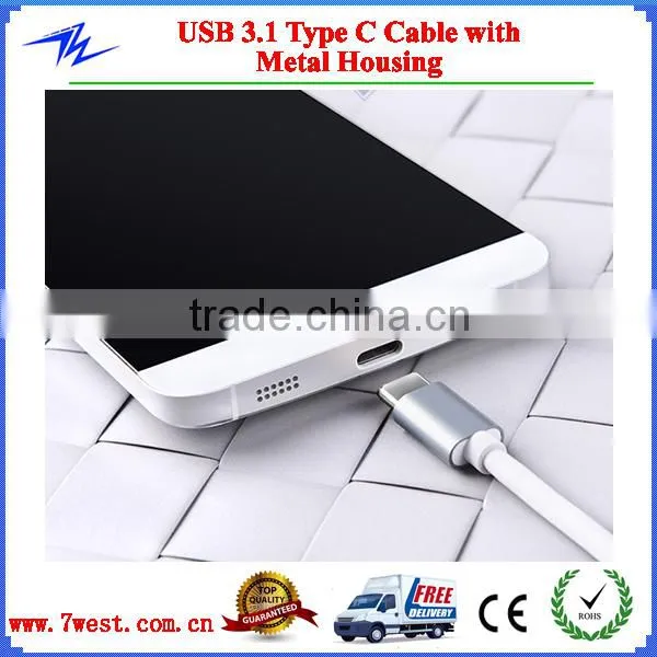 Customized Type C Usb 3.1 To Usb 2.0 Male Data Charge Cable With Metal Shell For Mobile Phone Quality Choice photo-3
