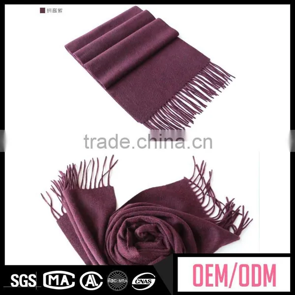 Fashion Woven Scarf, New Styles Fashion Scarf Shawl, Best-selling Plain Wool Scarf photo-3