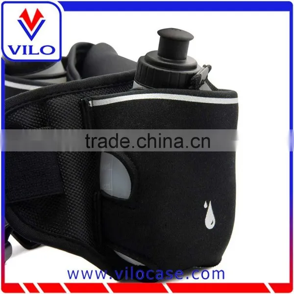 Multifunction Waist Bag Running Trangle Pouch With Water Bottle Holder photo-2
