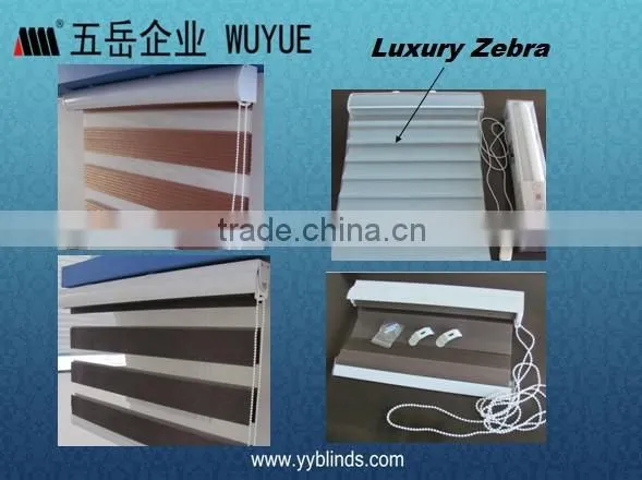 Castellated Zebra Blind