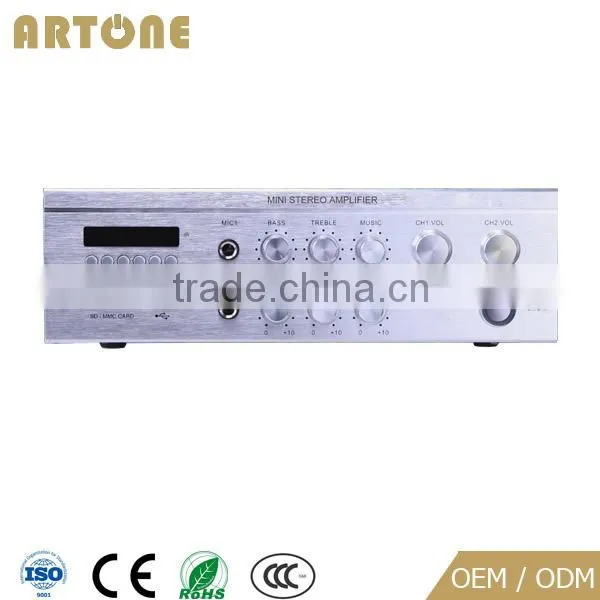 PA Mini Hifi Stereo Karaoke Audio Amplifier With Usb/sd Card/ fm photo-2