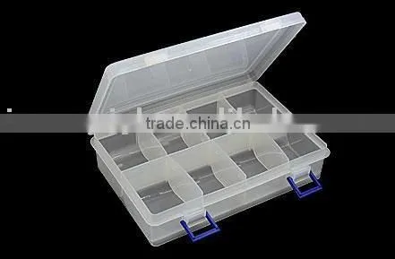 Plastic 8 compartments Electronic components Parts Component Box