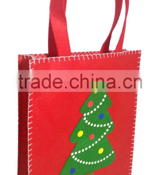 High Quality Decorative Whole Sell Red Christmas Tree Bags for Shopping and Wrapping photo-2