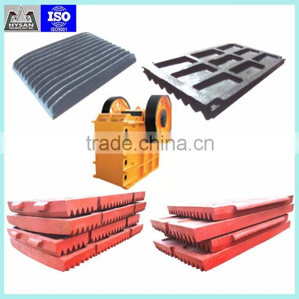 High Manganese Steel Fixed Jaw Crusher Liner Plate photo-3