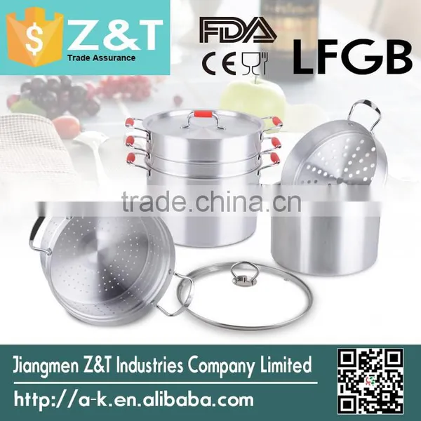 New Style Aluminum Cookware Steamer Pot High Quality photo-2