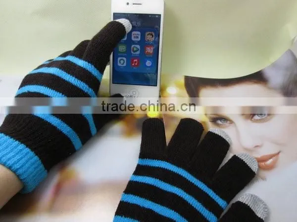 Fashion Warm Winter Soft Touch Screen Gloves For Smartphone Iphone photo-2