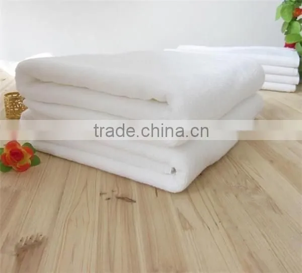 Egyptian Cotton Customized Embroidery Logo White Luxury Hotel Bath Towels Quality Choice photo-5