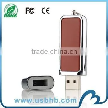 Topper Leather Polished Usb Leather Flash Driver 2gb photo-3