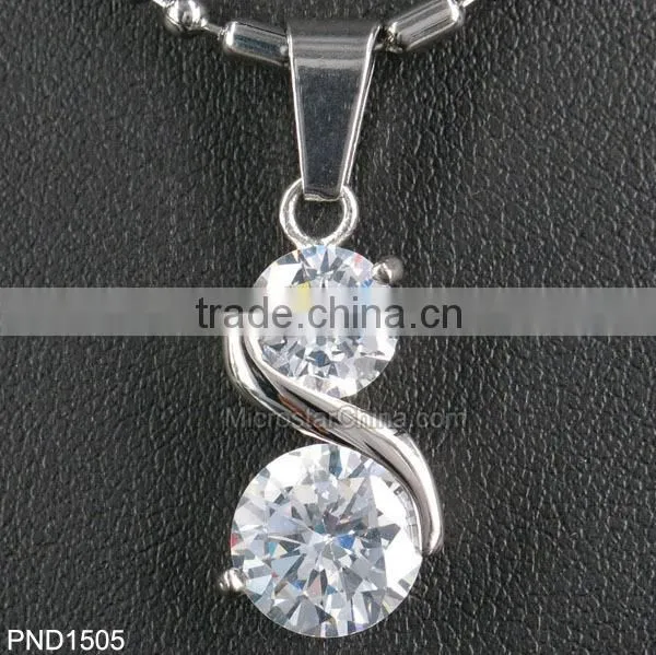 New Arrival Top Selling Stainless Steel Pendant Crystal Pendant Wholesale photo-2