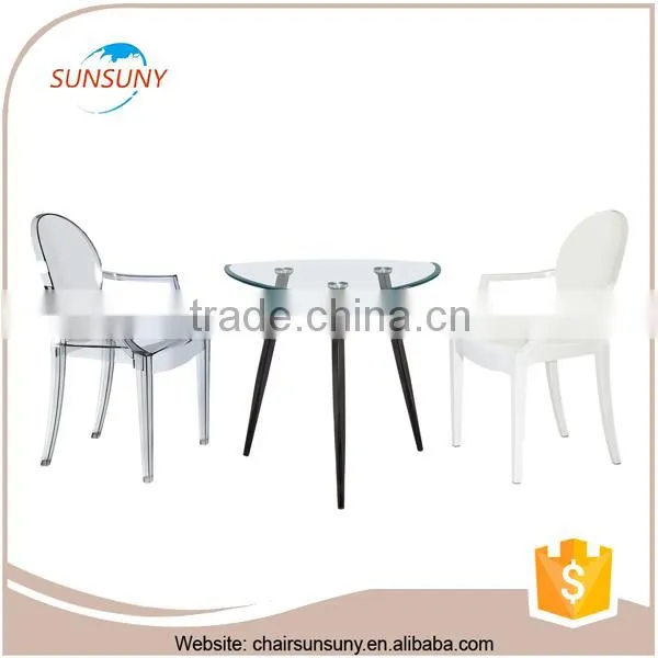 2016 Fancy and Comfortable Design Modern Wood Legs Dining Table Chairs