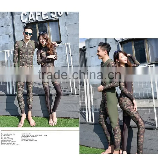 5mm Mens Spear Fishing Camo Scuba Dive Rash Guard 2 Piece Yamamoto Neoprene photo-2