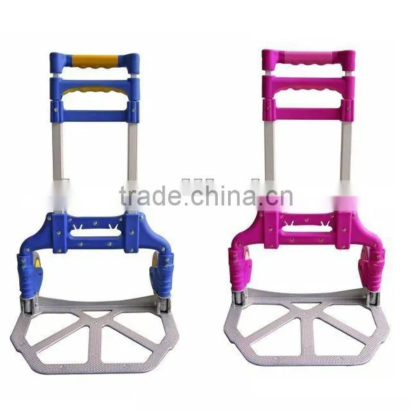 Aluminum Hand Truck,powful,strong,platform Use,trolley on Wheels,eminent,convenient
