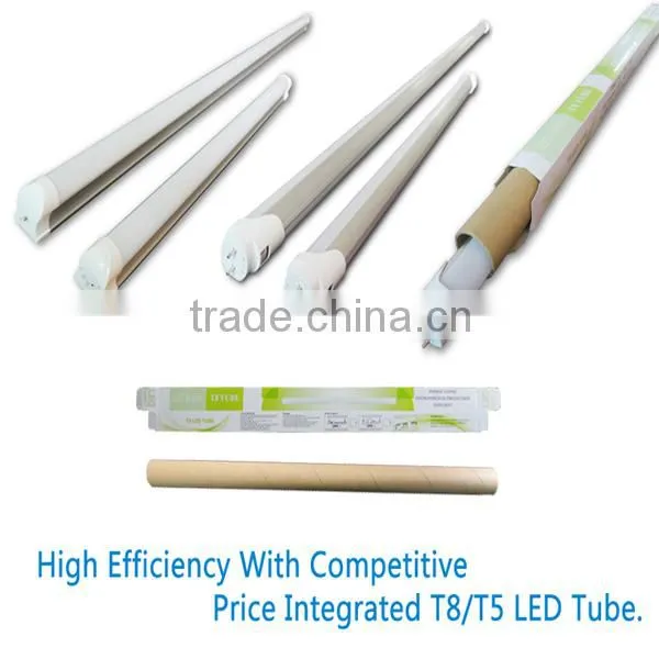 Shenzhen Factory High Efficiency T5 LED Tube Lighting 1.2m With Isolation Driver Power Supply With CE RoHS FCC photo-2