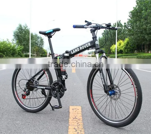 26-inch Folding Mountain Bike 21 Speed Dual Disc Brakes Student Bike photo-4