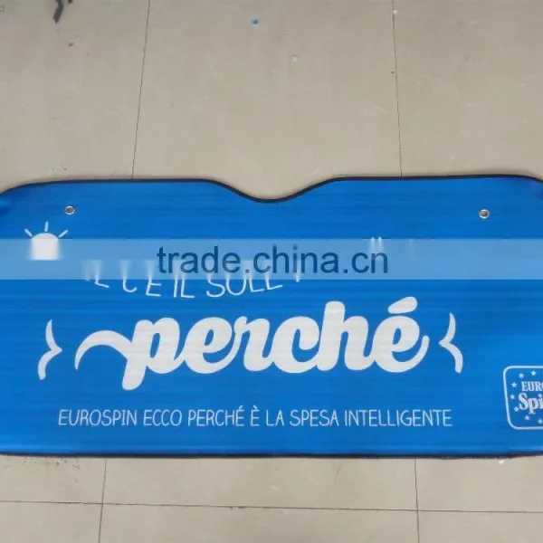 PE Foam/PE Bubble Car Front Sunshade/customized Printing Logo for Car Front Window Sunshade photo-4