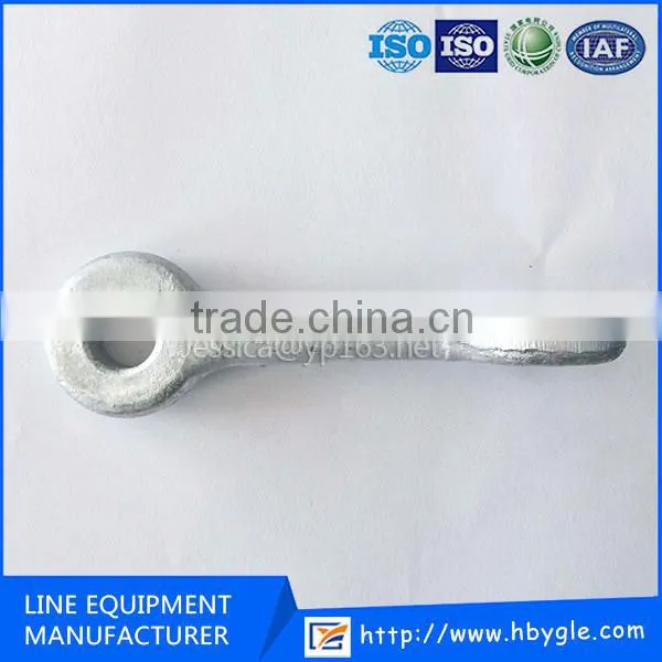 China Supplier / Hot-dip Galvanized YL/YLP Type Pulling Pole /Extension Rod /Forged Extension Rings/Link Fitting photo-2