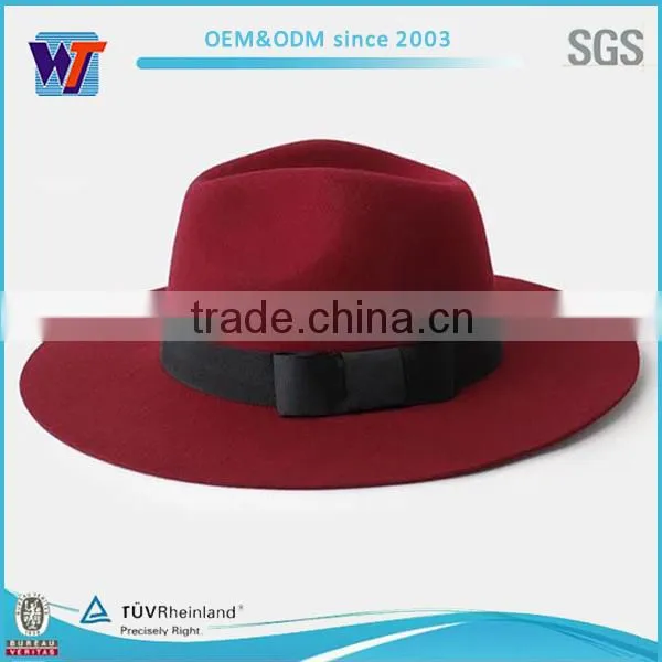 Ladies Hat Felt Hat/wool Floppy Hat/ladies Wide Brim Wool Felt Hat photo-3
