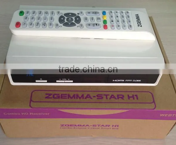 Enigma2 Zgemma Star H1 HD Satellite tv Receiver Linux OS Zgemma Star H1 With Internet Connection photo-2