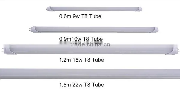 Certificate Aprroved Single Power Input Residential Led T8 Tube With Different Power and Length photo-3