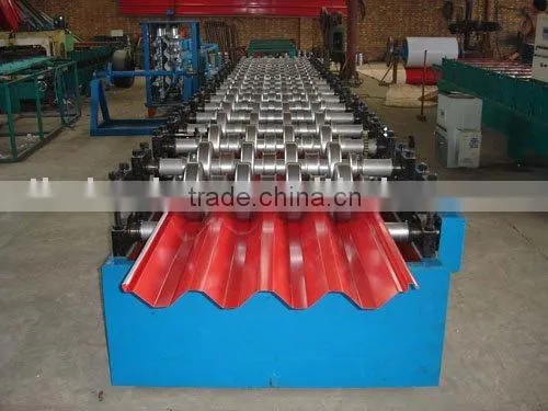 steel tile roll forming machine