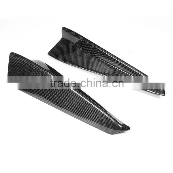 JC Sportline Car Carbon Fiber Auto Rear Splitter Apron Flps for Jaguar XE 2015 2016 photo-4