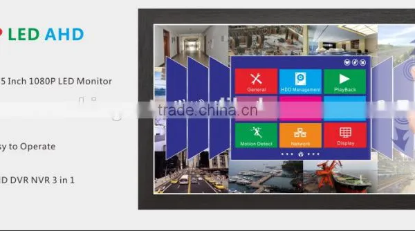 2016 New Item WIN8 Interface 16CH 21.5' All in One Touch Screen 1080P 3in 1 DVR photo-3