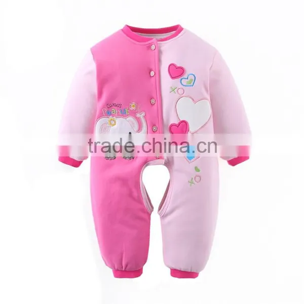Warm Baby Rompers Pink Blue Yellow Newborn Turkey Wholesale Children Clothes photo-4