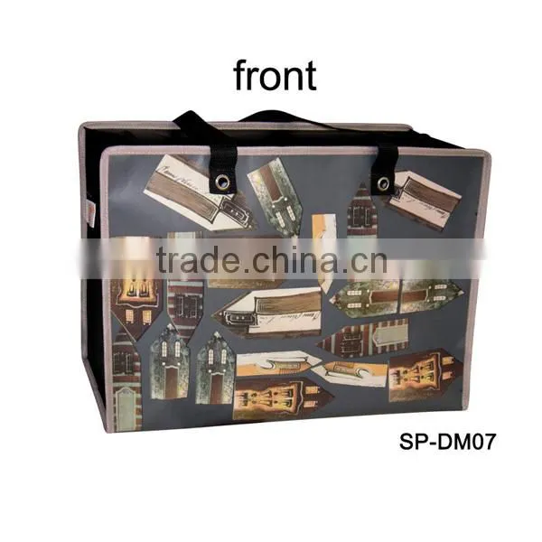 2016 New PP Non Woven Plastic Handbags Women Waterproof Shopping Bags Factory SP-DM photo-6
