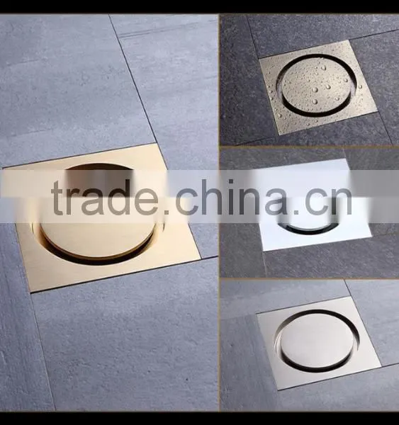 Stainless Steel Strainer Style and Drains Type Bathroom Shower Drain photo-4