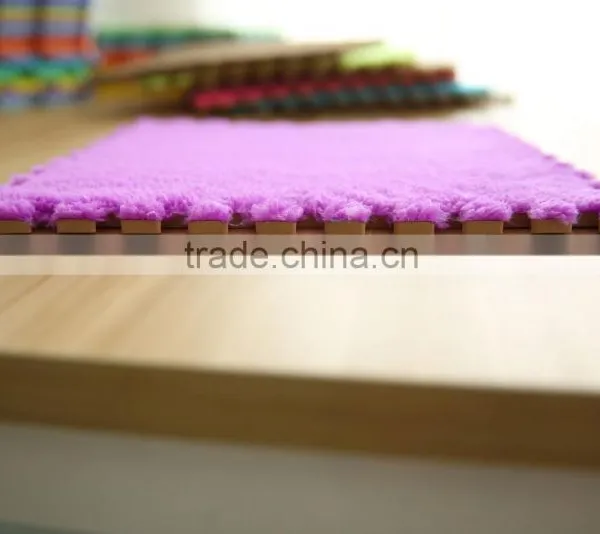 Household Eva Material Jigsaw Indoor Foam Mat Polyester Fabric photo-6