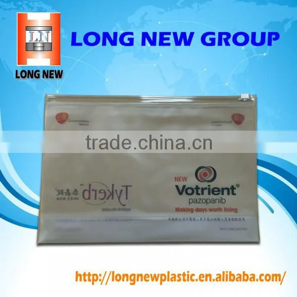 Pvc Plastic Slider Packaging Bag Waterproof Promotion Zipper Bag photo-4