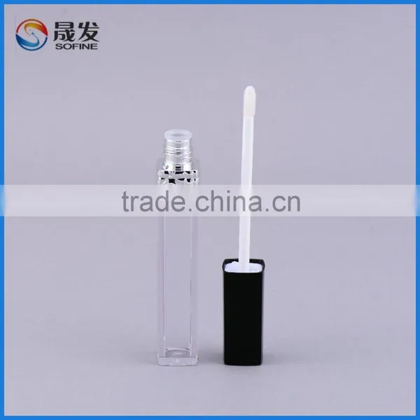 Transparent Plastic Cosmetic Packaging Lip Gloss Tube photo-2