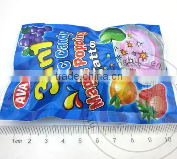 3 in 1 Ice Cream CC Candy With Magic Popping Candy And Tattoo photo-3