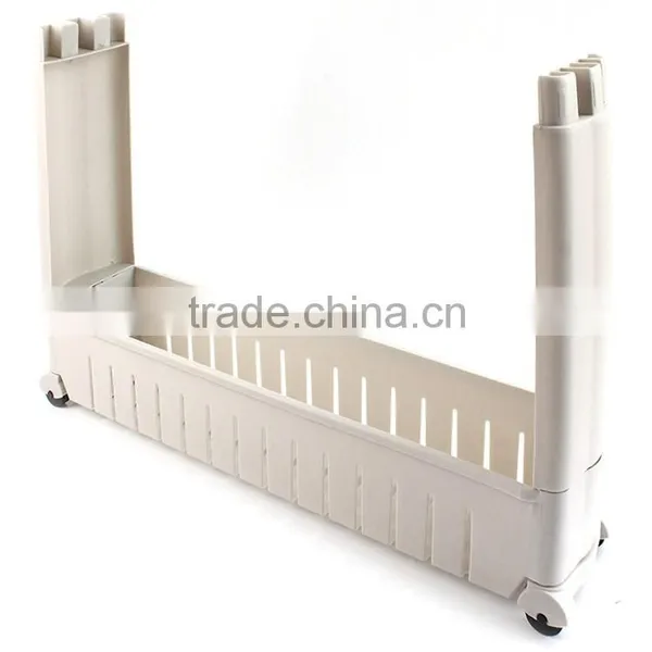 Bathroom Diy Plastic pp Storage Shelves photo-2