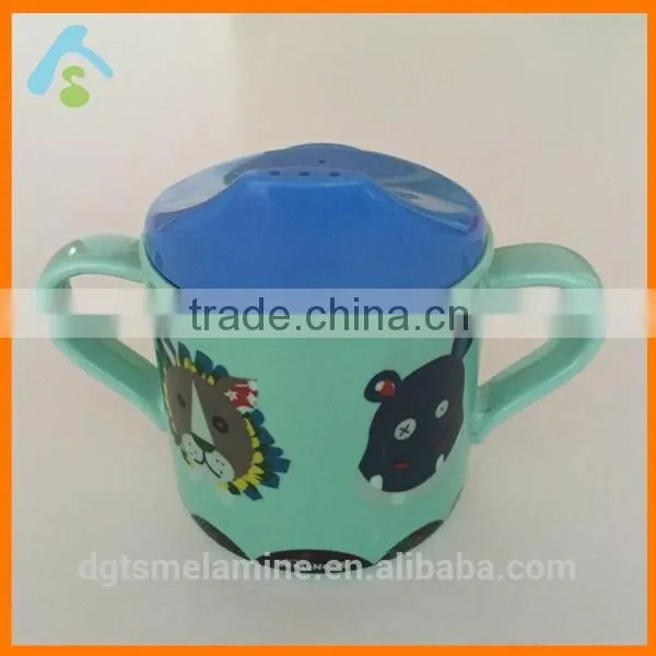 Cute Good Size Melamine Mug With Double Handles for Kids photo-2