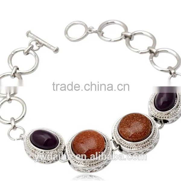 Daihe Natural Colorful Gemstone Bracelet in 2016 photo-2