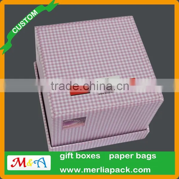 Handmade Hand Painted Cute Candle Box Paper Mache Trinket Floral Boxes photo-2