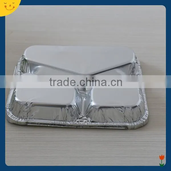Factory Price Aluminium Foil Container for Food Packaging photo-3