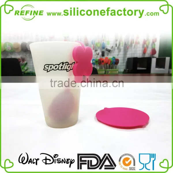 Existing Molds! 2015 Food Grade Eco-friendly Silicone Stawberry Shape Tea Infuser With Cup Lid photo-4